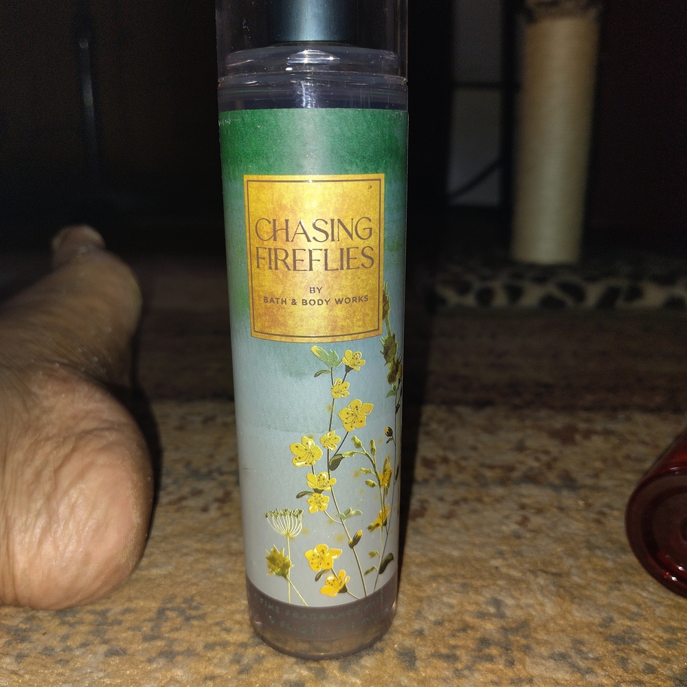 Bath & Body Works Chasing Fireflies Body Wash - Green and Gray